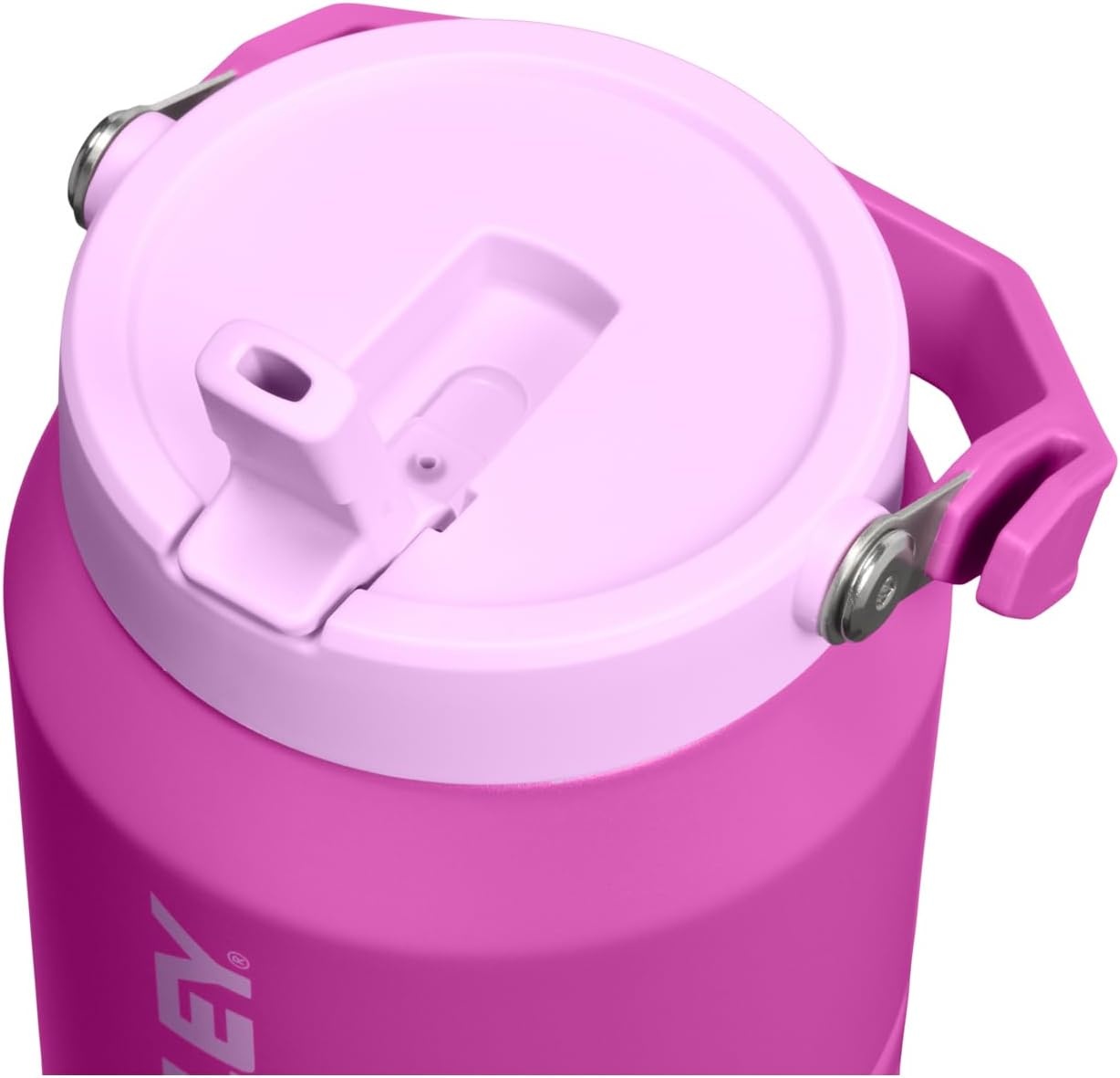image:imageSTANLEY IceFlow Flip Straw 20 Jug 64 oz Pacific HypergripDark Blossom