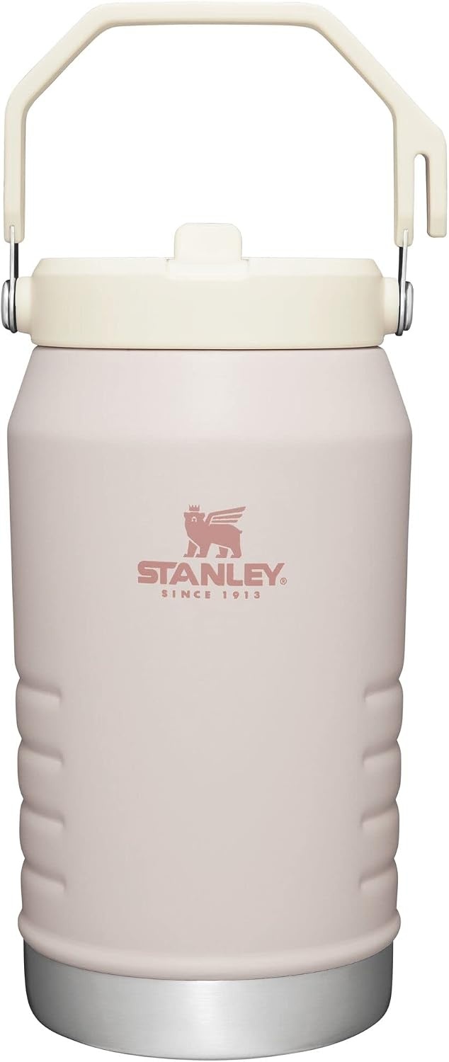 image:imageSTANLEY IceFlow Flip Straw 20 Jug 64 oz Pacific HypergripRose Quartz