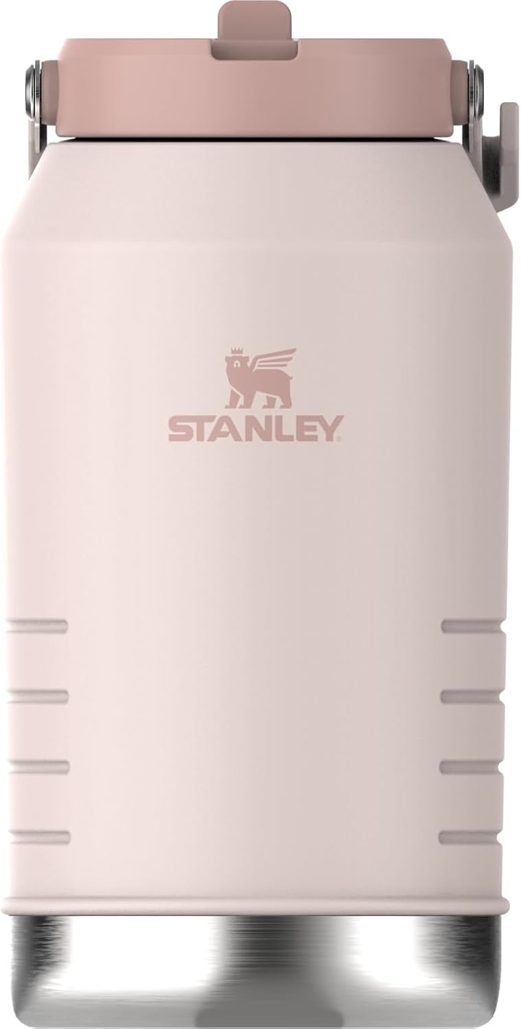 image:imageSTANLEY IceFlow Flip Straw 20 Jug 64 oz Pacific HypergripRose Quartz 20