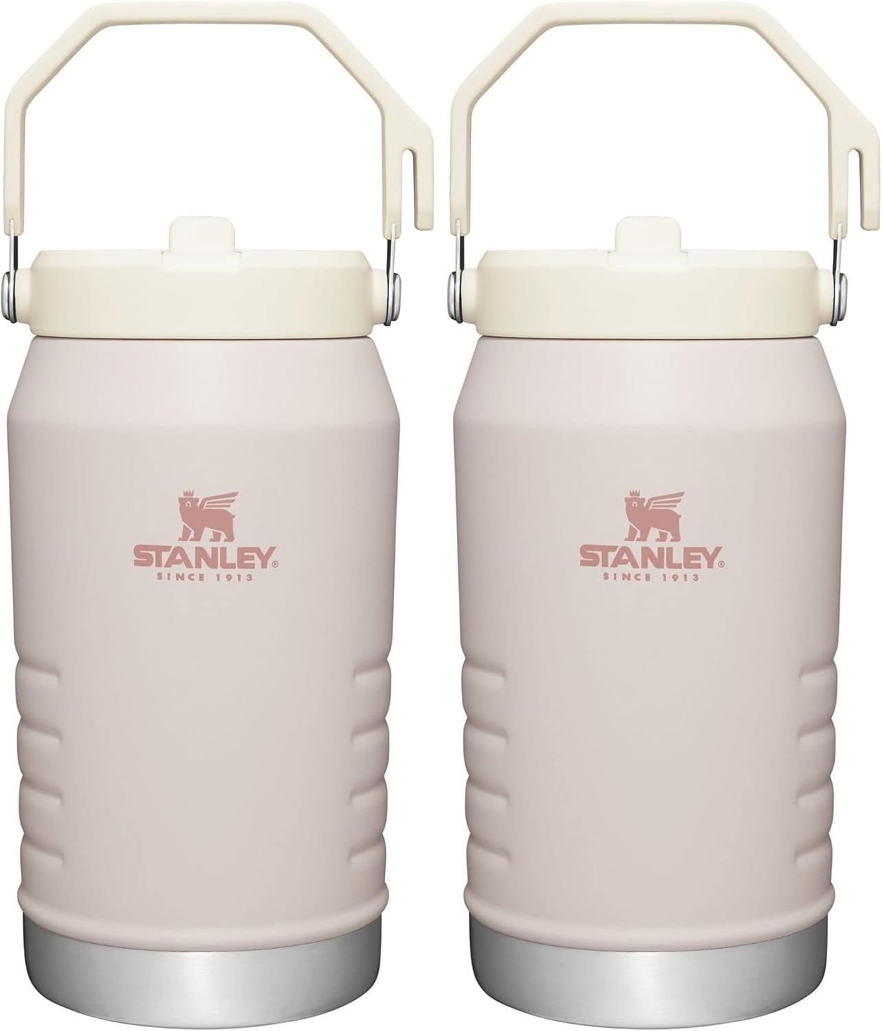 image:imageSTANLEY IceFlow Flip Straw 20 Jug 64 oz Pacific HypergripRose Quartz