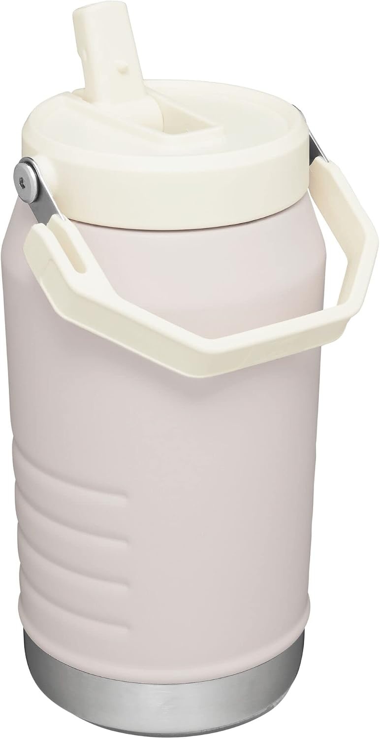 image:imageSTANLEY IceFlow Flip Straw 20 Jug 64 oz Pacific HypergripRose Quartz