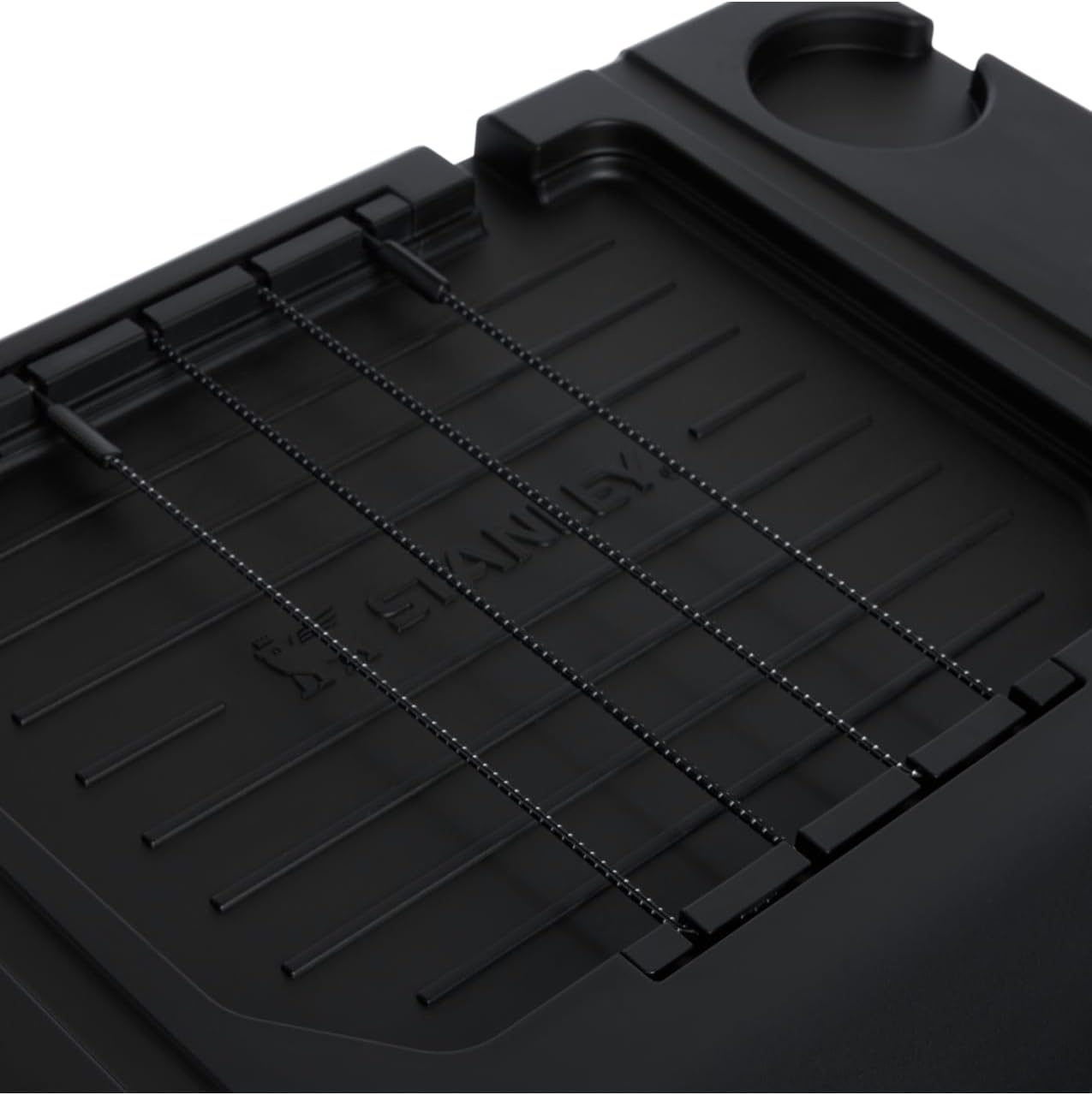 image:imageStanley Adventure Outdoor Cooler 7 qt Heavy Duty Outdoor Camping Cooler with Easy Carry Handle BPAFree AzureBlack