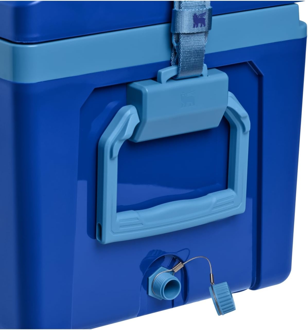 image:imageStanley Adventure Outdoor Cooler 7 qt Heavy Duty Outdoor Camping Cooler with Easy Carry Handle BPAFree AzureCobalt