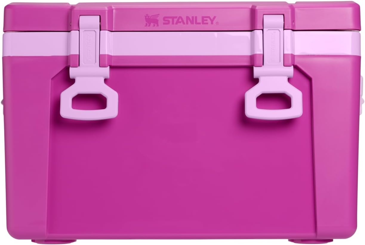 image:imageStanley Adventure Outdoor Cooler 7 qt Heavy Duty Outdoor Camping Cooler with Easy Carry Handle BPAFree AzureDark Blossom