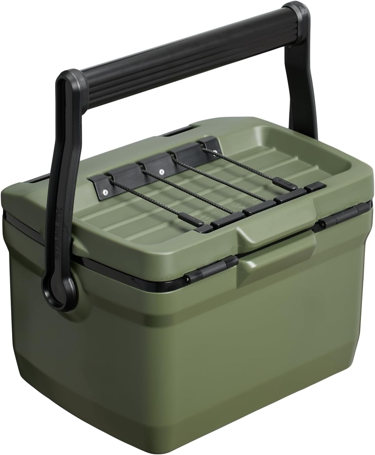 image:imageStanley Adventure Outdoor Cooler 7 qt Heavy Duty Outdoor Camping Cooler with Easy Carry Handle BPAFree AzureDried Pine