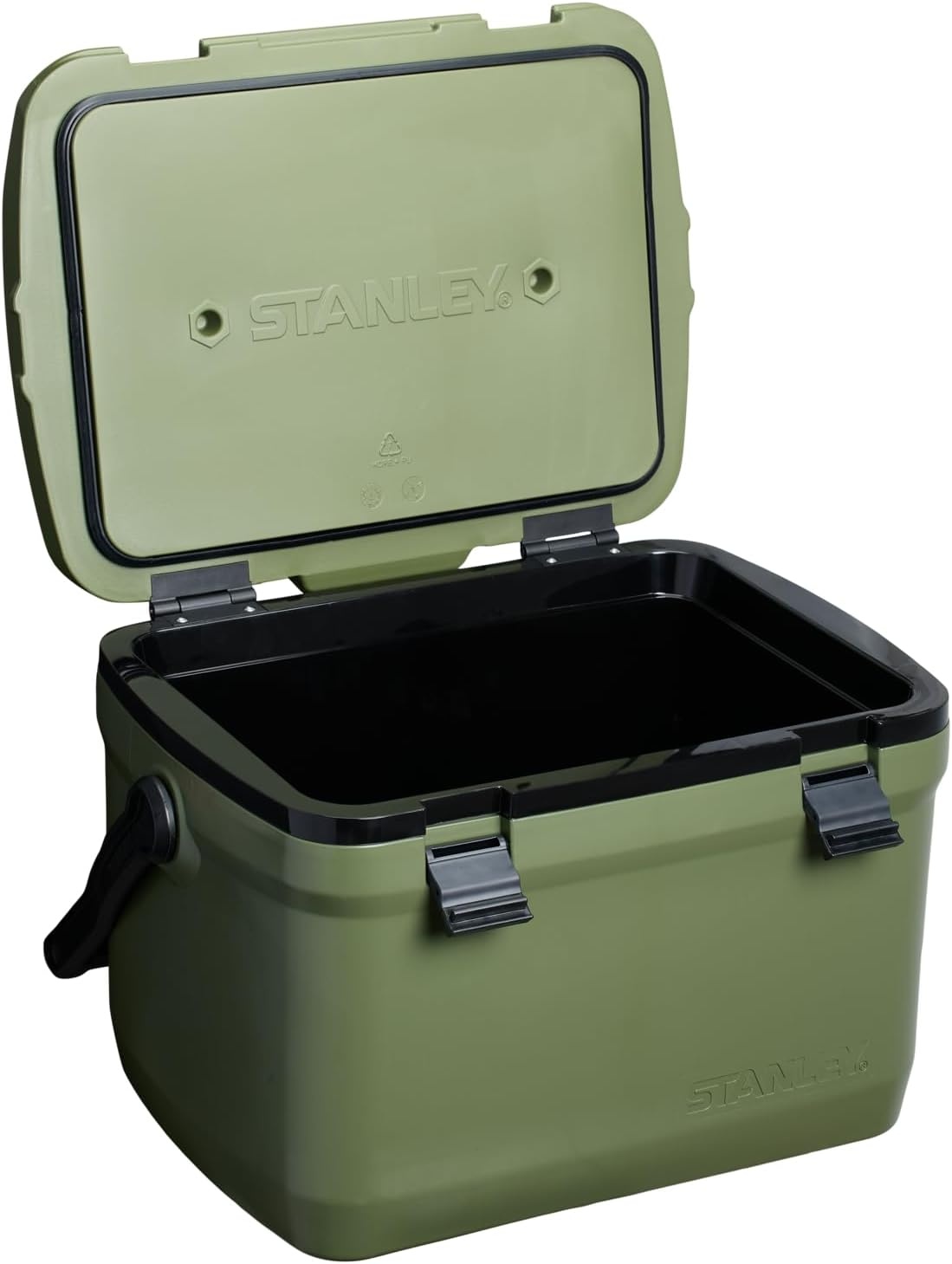 image:imageStanley Adventure Outdoor Cooler 7 qt Heavy Duty Outdoor Camping Cooler with Easy Carry Handle BPAFree AzureDried Pine