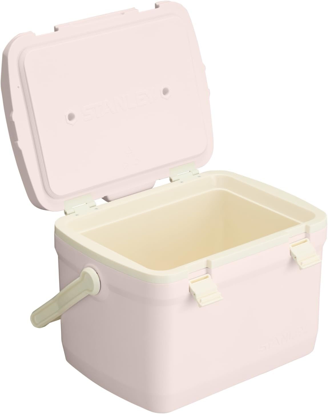 image:imageStanley Adventure Outdoor Cooler 7 qt Heavy Duty Outdoor Camping Cooler with Easy Carry Handle BPAFree AzureRose Quartz