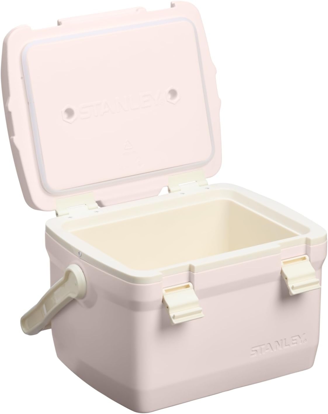 image:imageStanley Adventure Outdoor Cooler 7 qt Heavy Duty Outdoor Camping Cooler with Easy Carry Handle BPAFree AzureRose Quartz