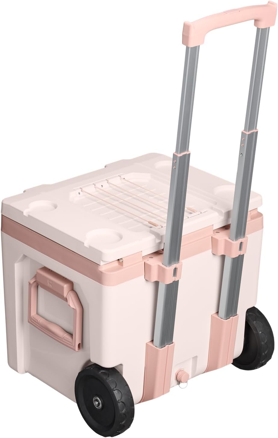 image:imageStanley Adventure Outdoor Cooler 7 qt Heavy Duty Outdoor Camping Cooler with Easy Carry Handle BPAFree AzureRose Quartz