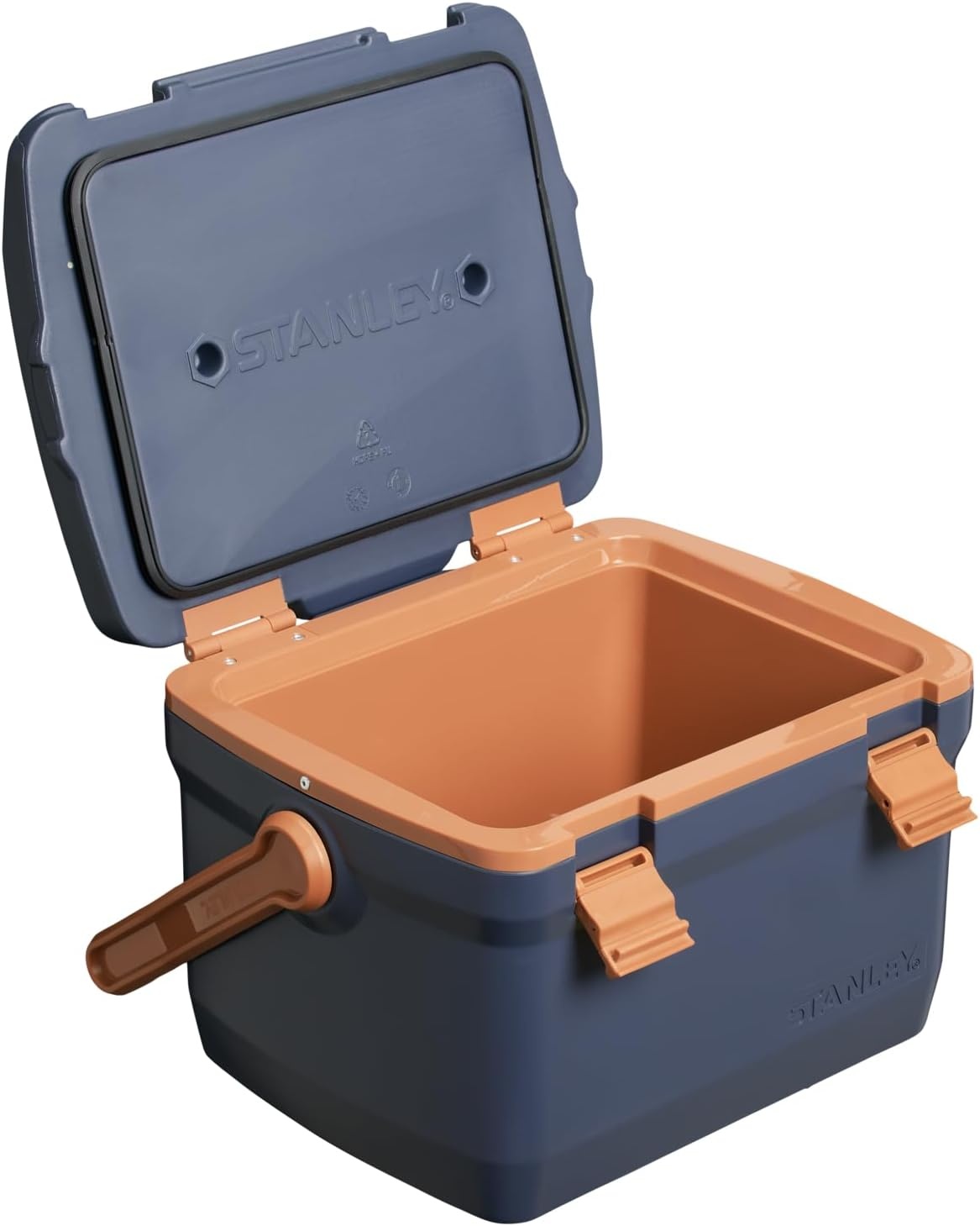 image:imageStanley Adventure Outdoor Cooler 7 qt Heavy Duty Outdoor Camping Cooler with Easy Carry Handle BPAFree AzureTwilight