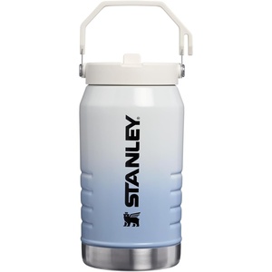 STANLEY IceFlow Flip Straw 2.0 Jug, 64 oz, Pacific Hypergrip(Blue Dream Gradient)