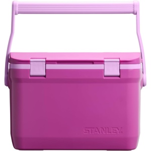 Stanley Adventure Outdoor Cooler 7 qt | Heavy Duty Outdoor Camping Cooler with Easy Carry Handle | BPA-Free | Azure(Dark Blossom)