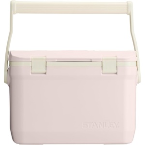 Stanley Adventure Outdoor Cooler 7 qt | Heavy Duty Outdoor Camping Cooler with Easy Carry Handle | BPA-Free | Azure(Rose Quartz)