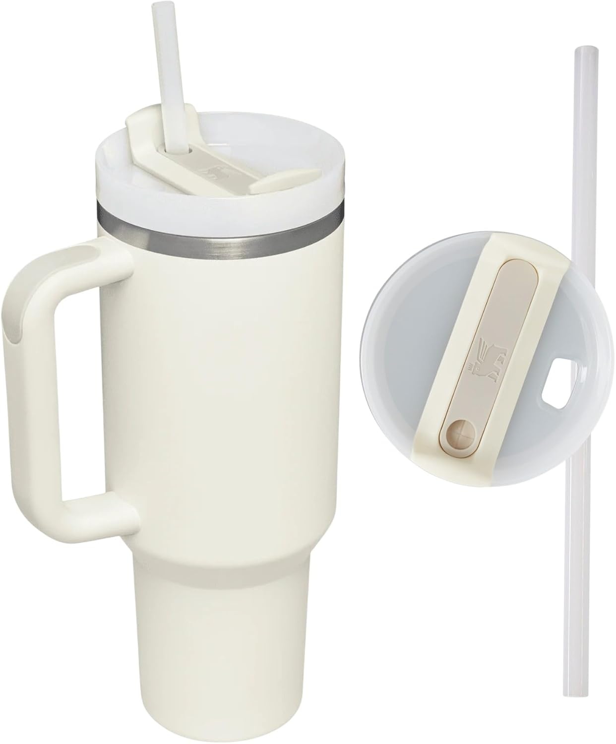 image:imageSTANLEY Quencher H20 Flow State Tumbler 20 oz Frost SprinkleAsh