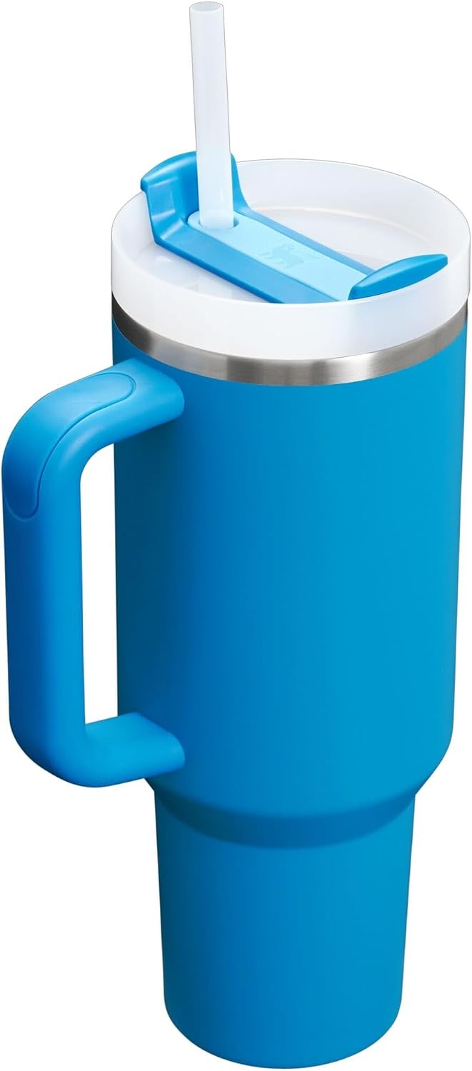 image:imageSTANLEY Quencher H20 Flow State Tumbler 20 oz Frost SprinkleAzure