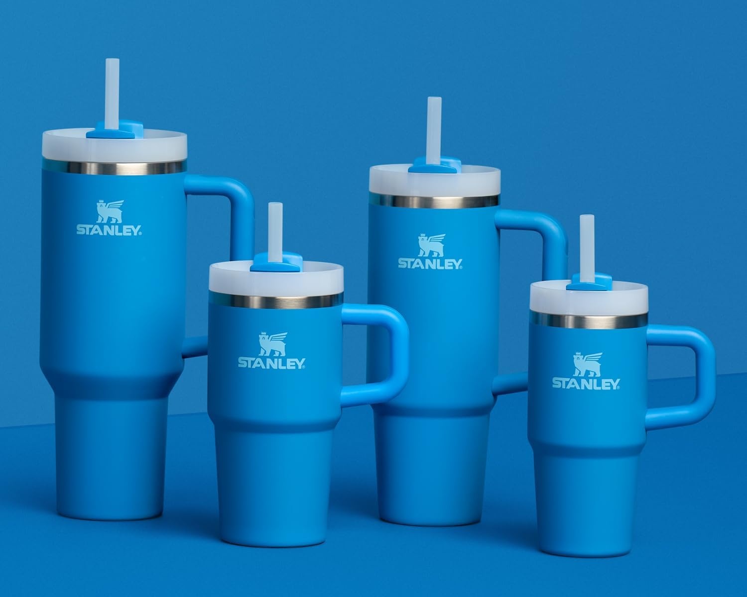 image:imageSTANLEY Quencher H20 Flow State Tumbler 20 oz Frost SprinkleAzure