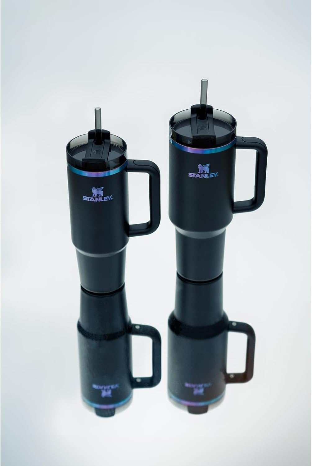 image:imageSTANLEY Quencher H20 Flow State Tumbler 20 oz Frost SprinkleBlack Chroma
