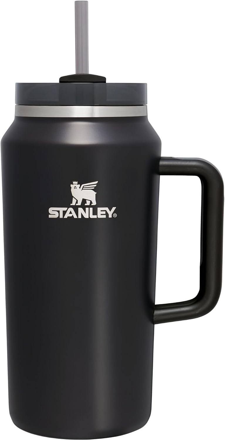image:imageSTANLEY Quencher H20 Flow State Tumbler 20 oz Frost SprinkleBlack Glow