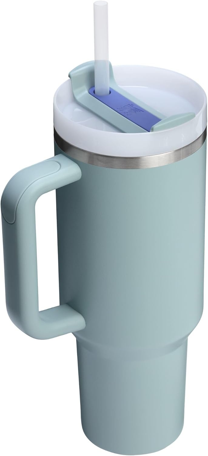 image:imageSTANLEY Quencher H20 Flow State Tumbler 20 oz Frost SprinkleBlue Cactus