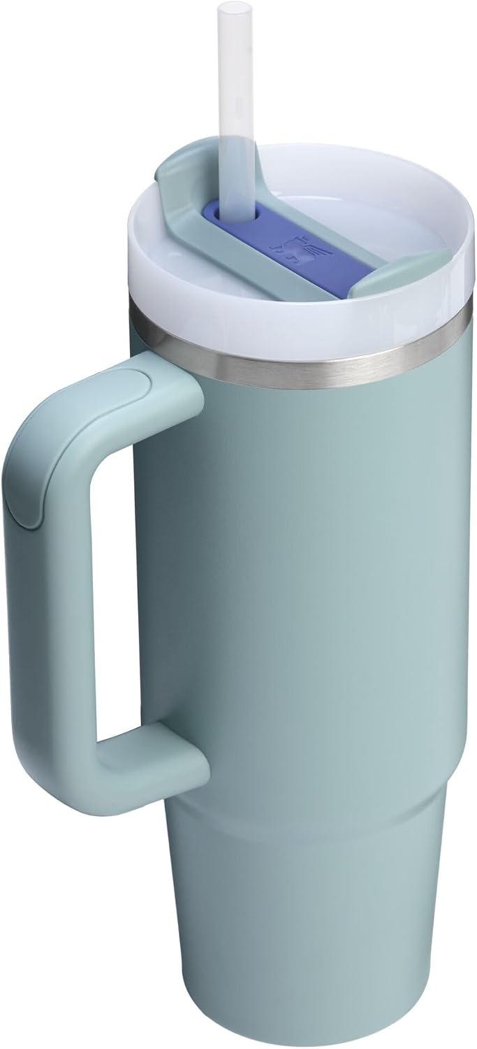 image:imageSTANLEY Quencher H20 Flow State Tumbler 20 oz Frost SprinkleBlue Cactus