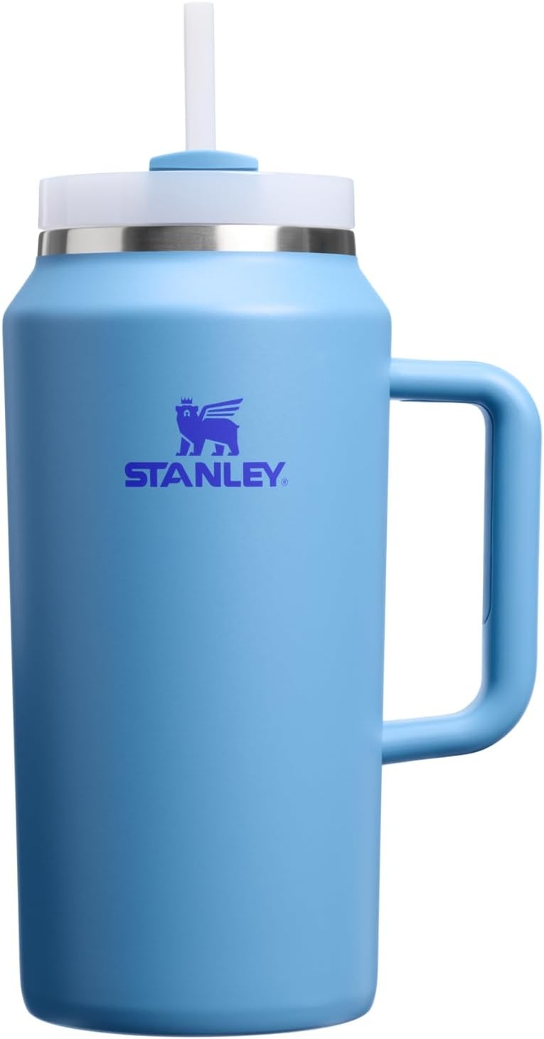 image:imageSTANLEY Quencher H20 Flow State Tumbler 20 oz Frost SprinkleBlue Sky