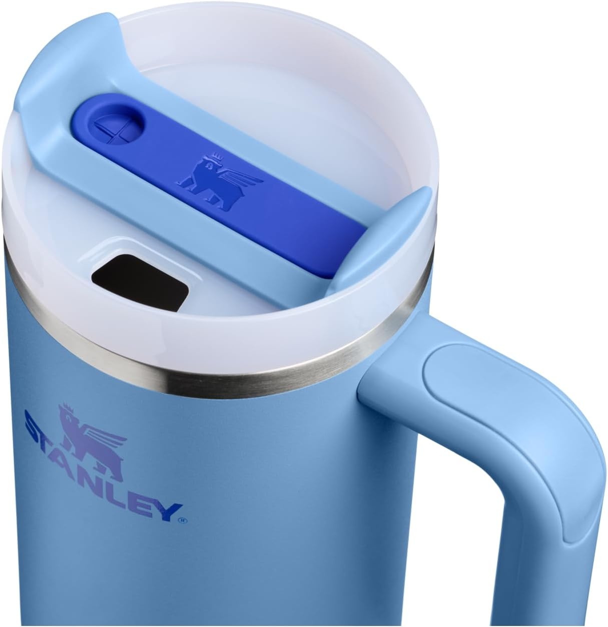 image:imageSTANLEY Quencher H20 Flow State Tumbler 20 oz Frost SprinkleBlue Sky