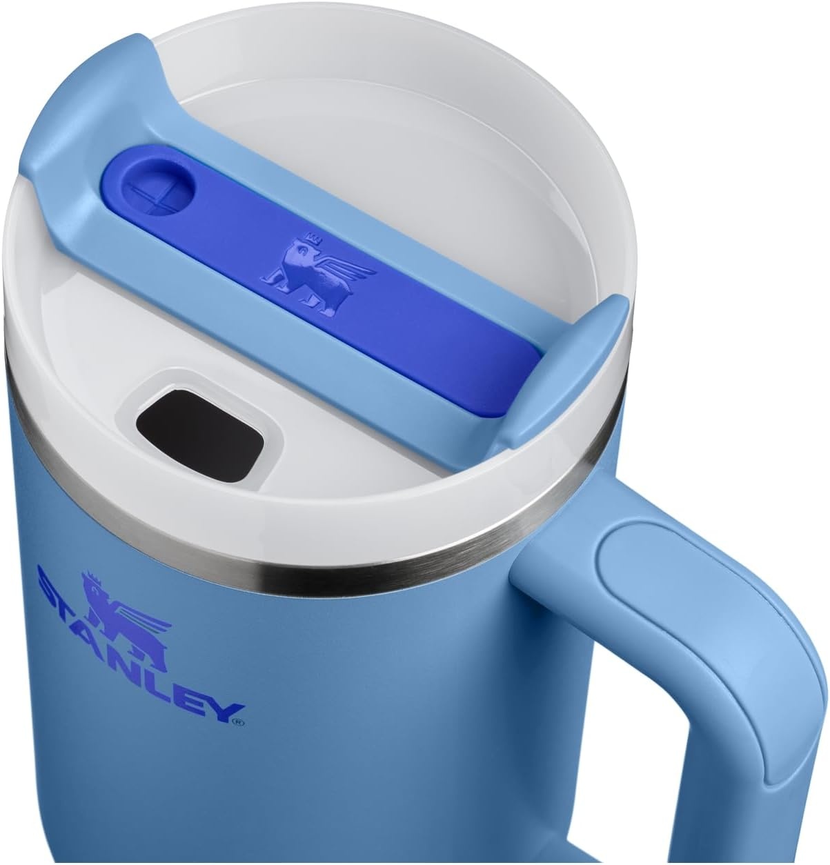 image:imageSTANLEY Quencher H20 Flow State Tumbler 20 oz Frost SprinkleBlue Sky