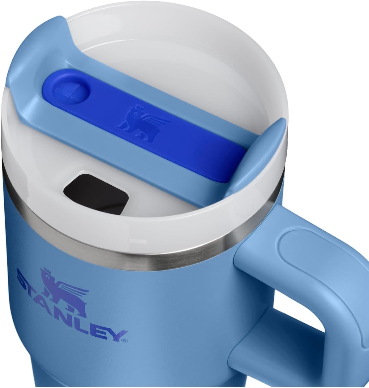 image:imageSTANLEY Quencher H20 Flow State Tumbler 20 oz Frost SprinkleBlue Sky