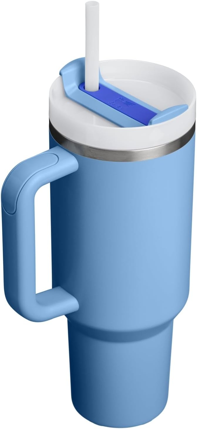 image:imageSTANLEY Quencher H20 Flow State Tumbler 20 oz Frost SprinkleBlue Sky