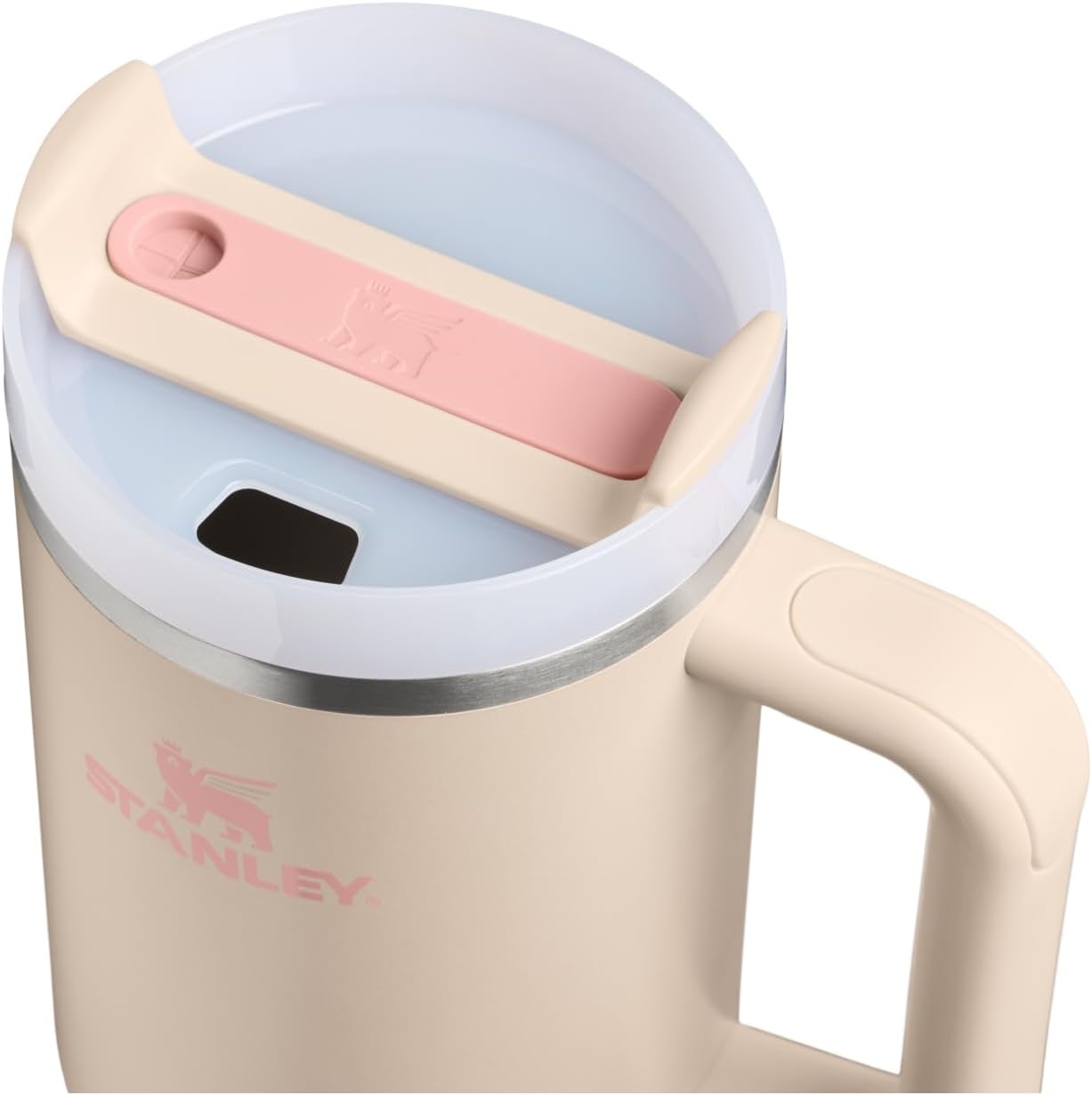 image:imageSTANLEY Quencher H20 Flow State Tumbler 20 oz Frost SprinkleChampagne