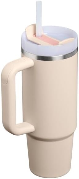 image:imageSTANLEY Quencher H20 Flow State Tumbler 20 oz Frost SprinkleChampagne