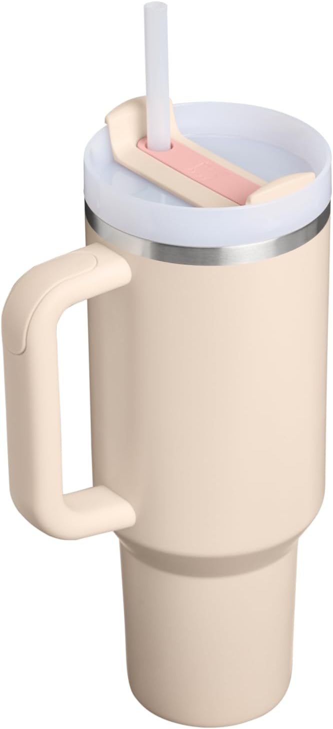 image:imageSTANLEY Quencher H20 Flow State Tumbler 20 oz Frost SprinkleChampagne