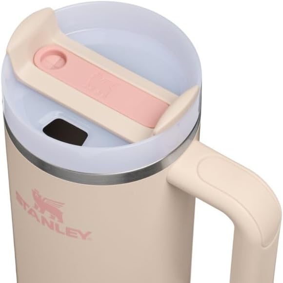 image:imageSTANLEY Quencher H20 Flow State Tumbler 20 oz Frost SprinkleChampagne