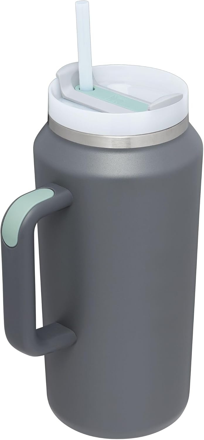 image:imageSTANLEY Quencher H20 Flow State Tumbler 20 oz Frost SprinkleCharcoal