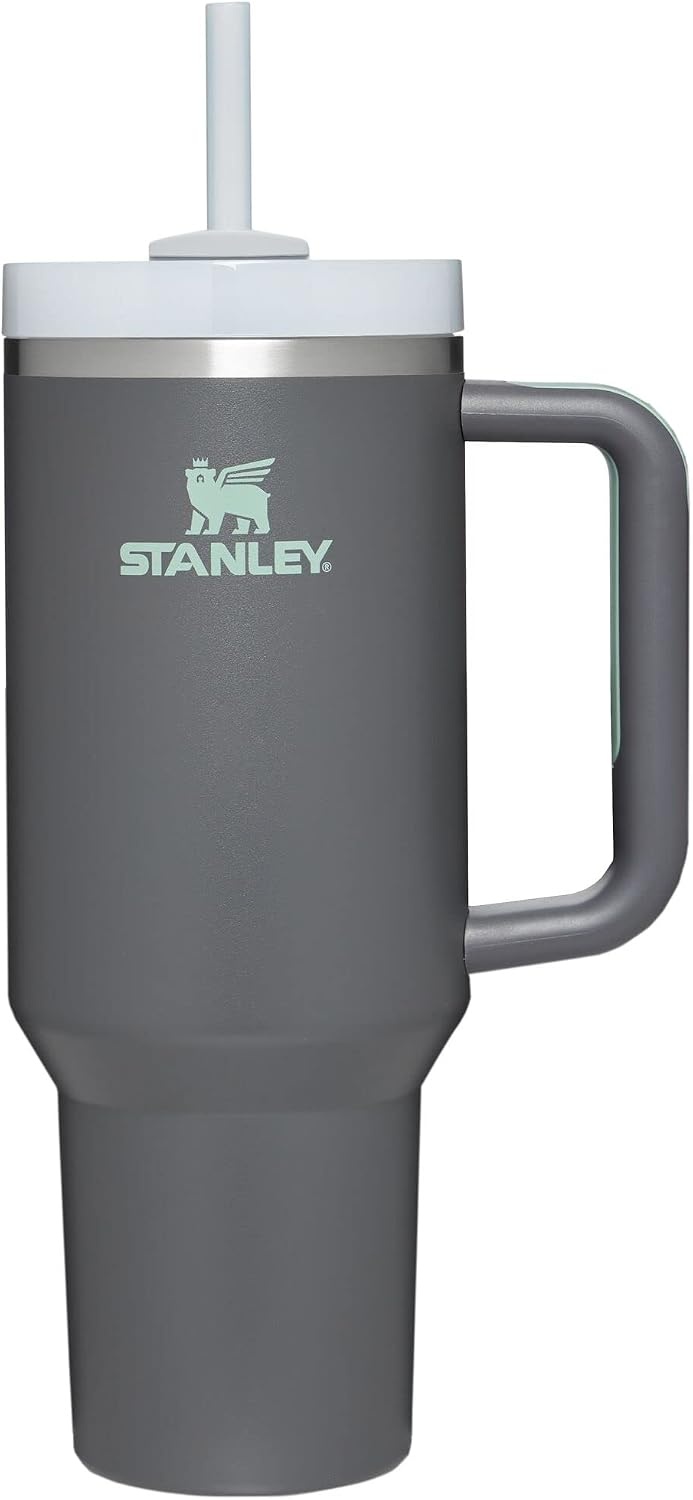 image:imageSTANLEY Quencher H20 Flow State Tumbler 20 oz Frost SprinkleCharcoal