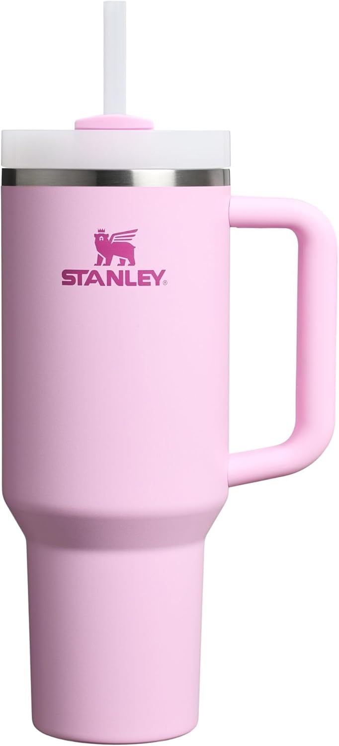 image:imageSTANLEY Quencher H20 Flow State Tumbler 20 oz Frost SprinkleCherry Blossom