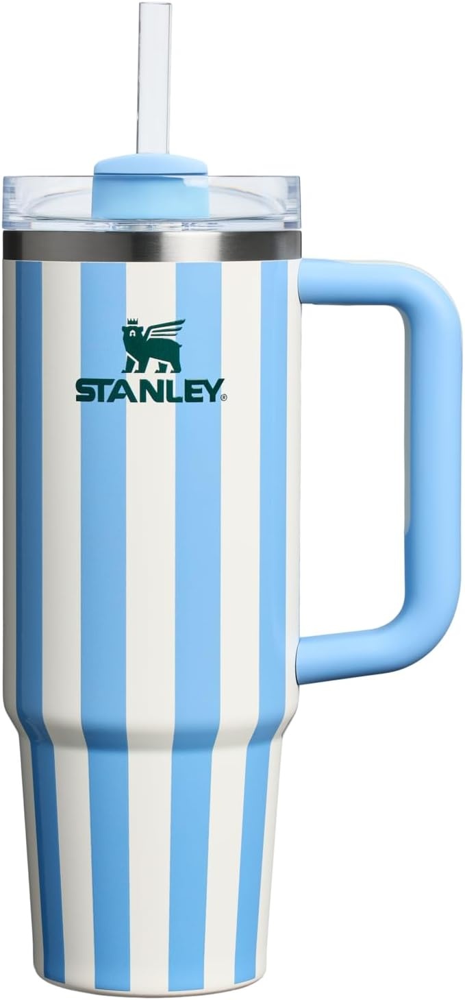 image:imageSTANLEY Quencher H20 Flow State Tumbler 20 oz Frost SprinkleCornflower Cabana Gloss