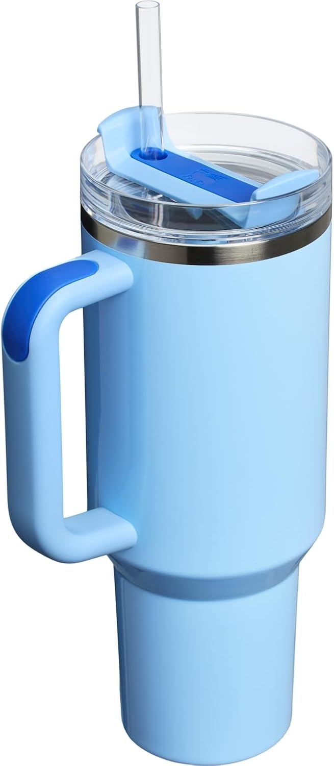 image:imageSTANLEY Quencher H20 Flow State Tumbler 20 oz Frost SprinkleCornflower Gloss