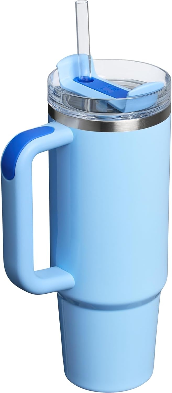 image:imageSTANLEY Quencher H20 Flow State Tumbler 20 oz Frost SprinkleCornflower Gloss