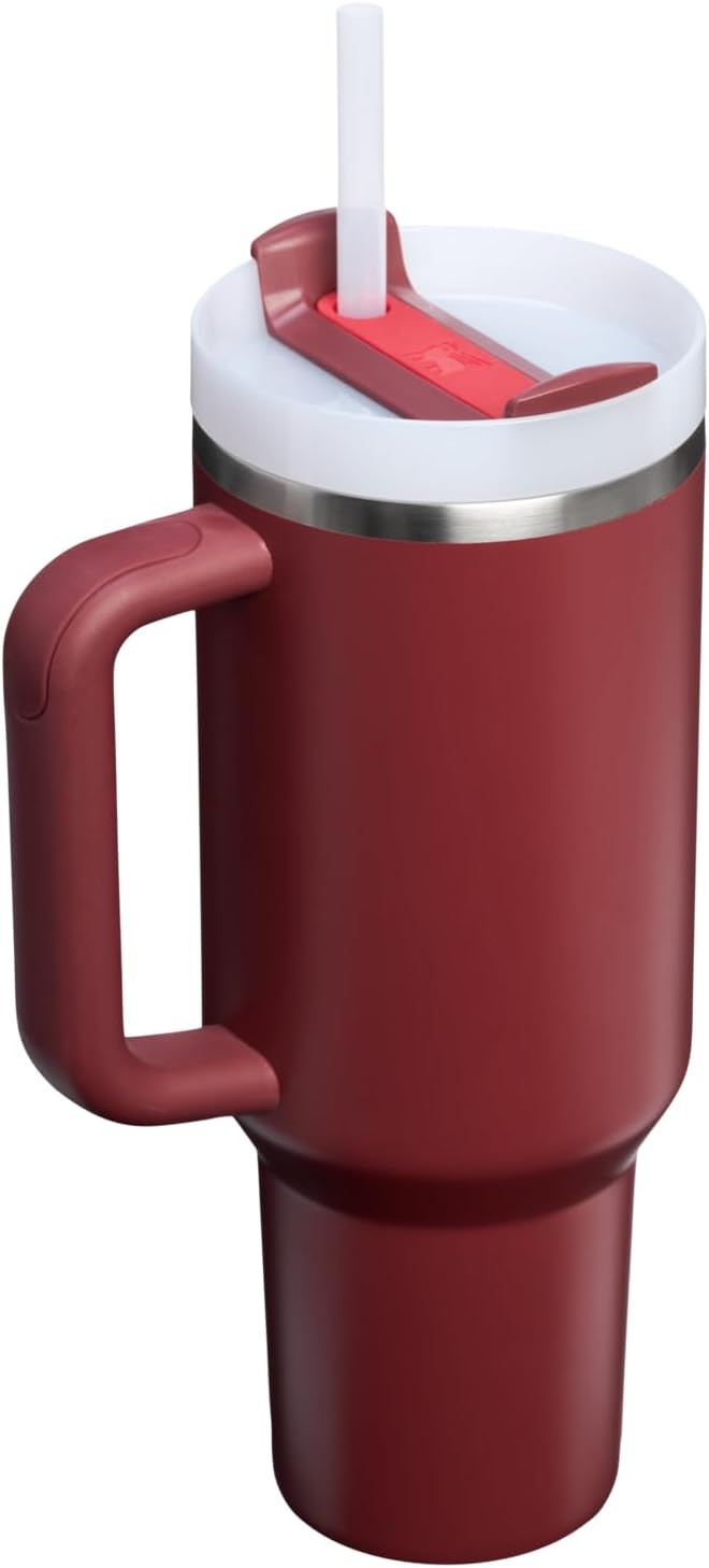 image:imageSTANLEY Quencher H20 Flow State Tumbler 20 oz Frost SprinkleCranberry