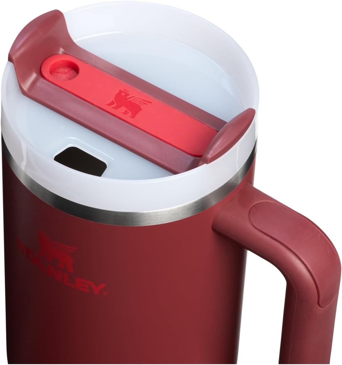 image:imageSTANLEY Quencher H20 Flow State Tumbler 20 oz Frost SprinkleCranberry