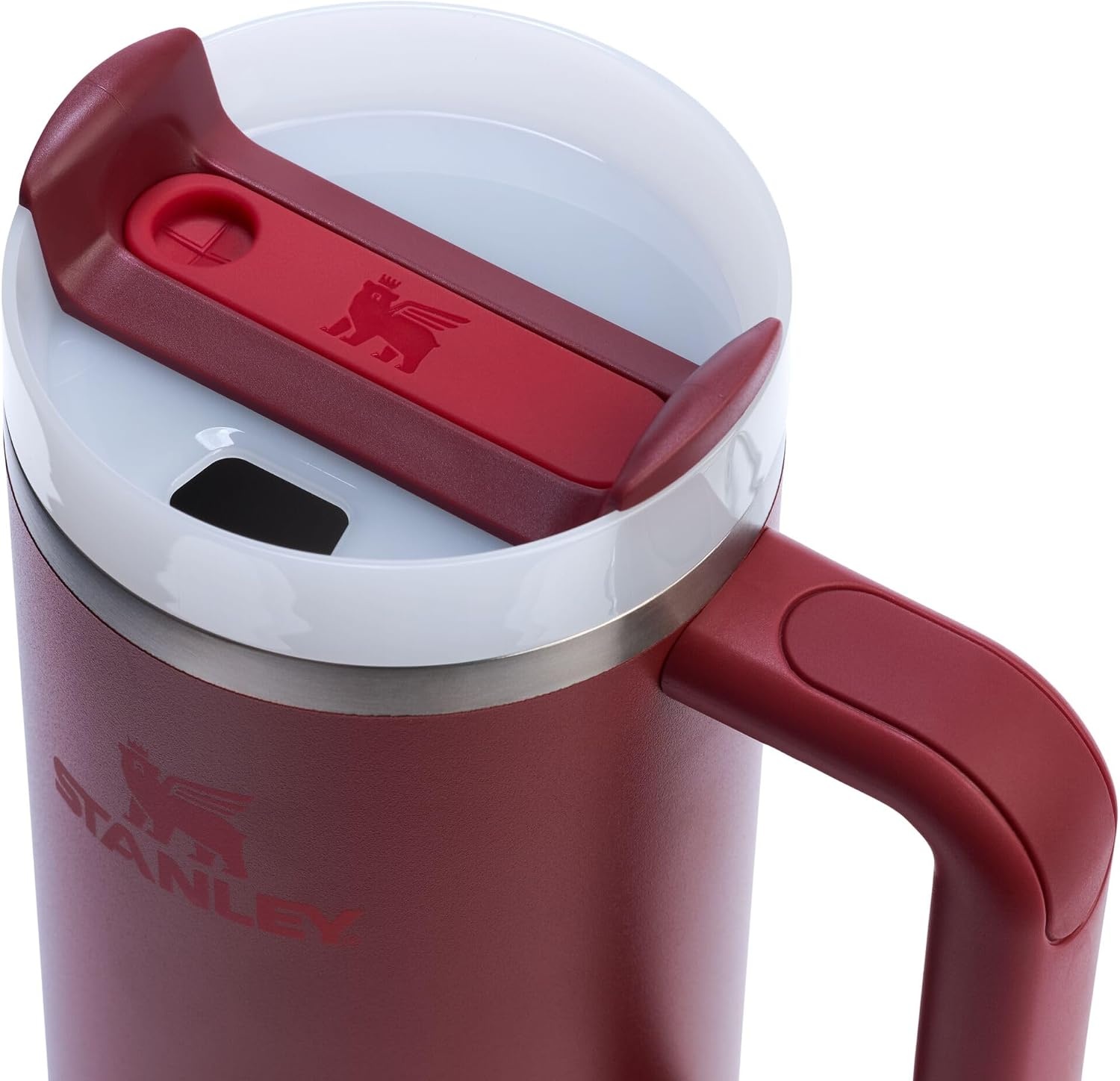 image:imageSTANLEY Quencher H20 Flow State Tumbler 20 oz Frost SprinkleCranberry
