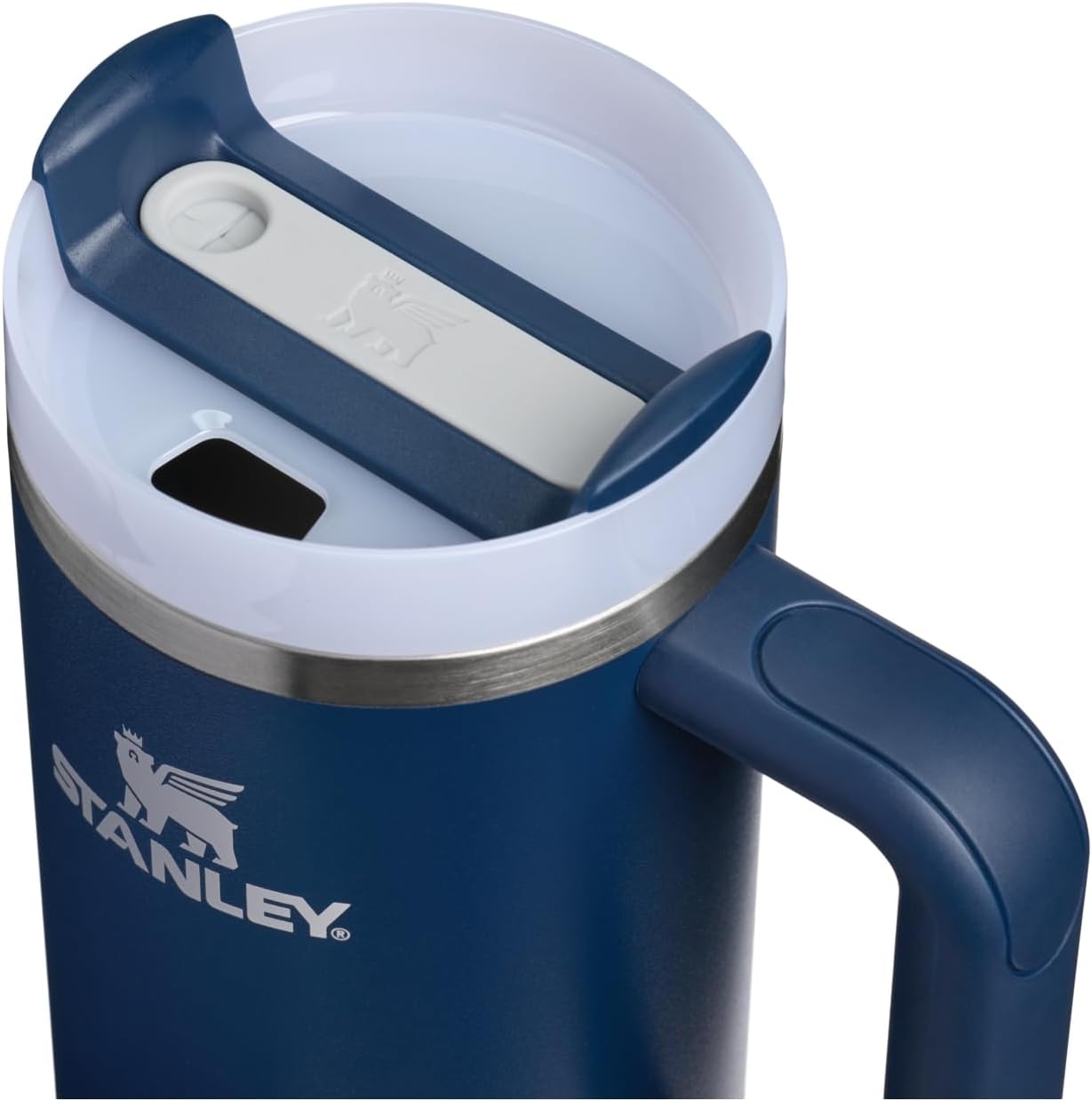 image:imageSTANLEY Quencher H20 Flow State Tumbler 20 oz Frost SprinkleDark Navy