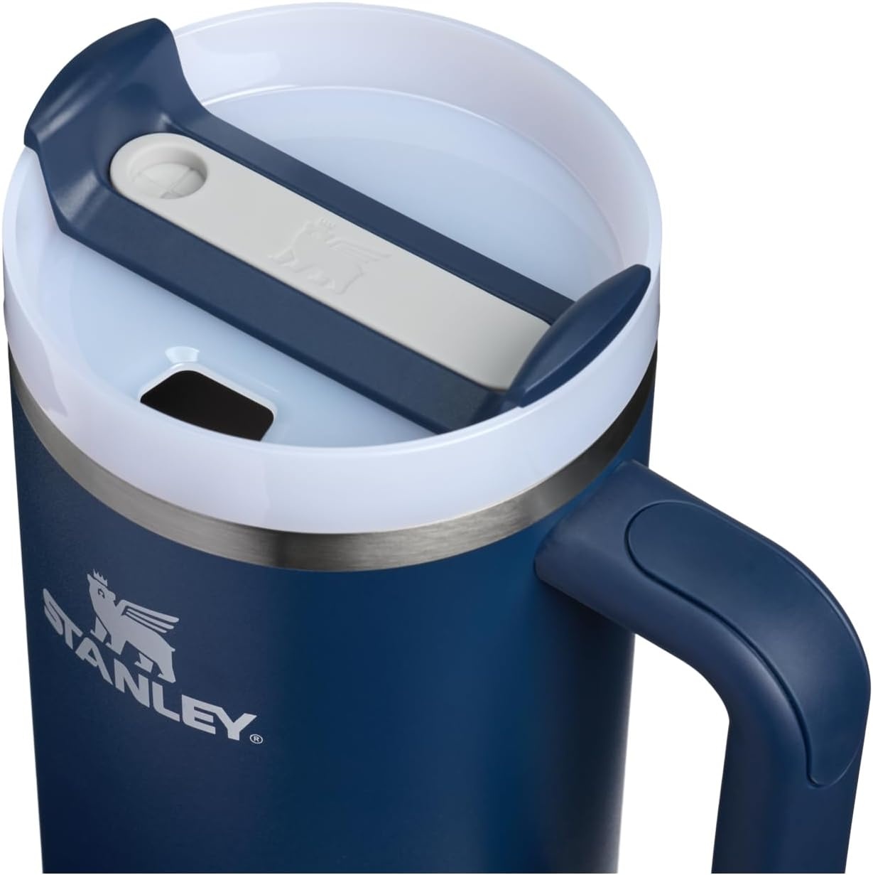image:imageSTANLEY Quencher H20 Flow State Tumbler 20 oz Frost SprinkleDark Navy