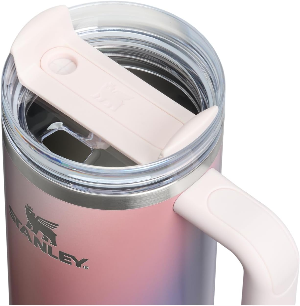image:imageSTANLEY Quencher H20 Flow State Tumbler 20 oz Frost SprinkleDawn Spiral
