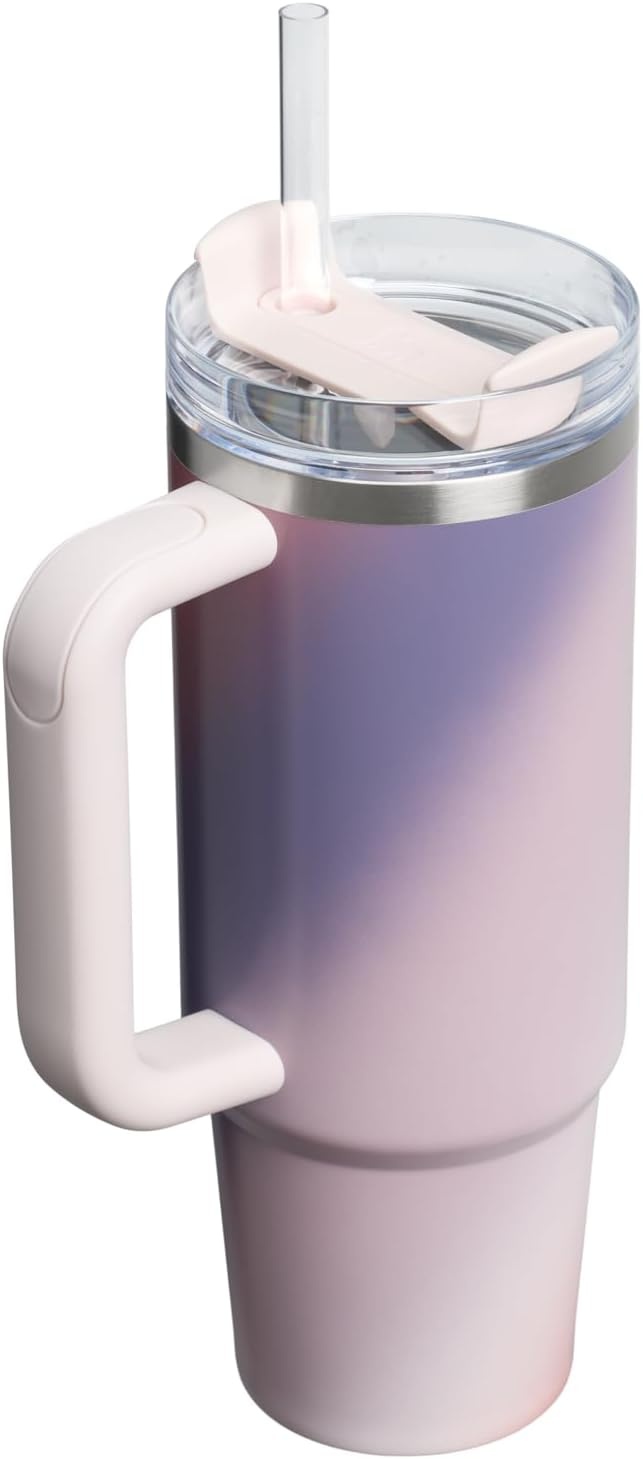 image:imageSTANLEY Quencher H20 Flow State Tumbler 20 oz Frost SprinkleDawn Spiral