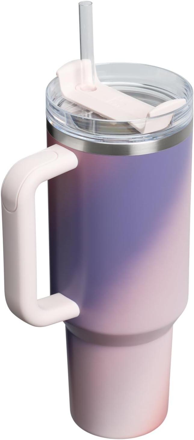 image:imageSTANLEY Quencher H20 Flow State Tumbler 20 oz Frost SprinkleDawn Spiral