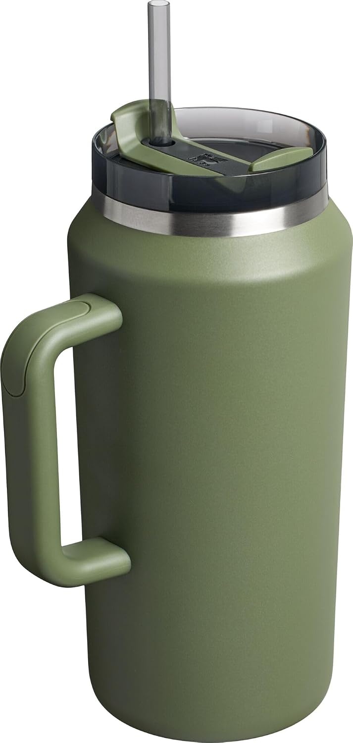 image:imageSTANLEY Quencher H20 Flow State Tumbler 20 oz Frost SprinkleDried Pine