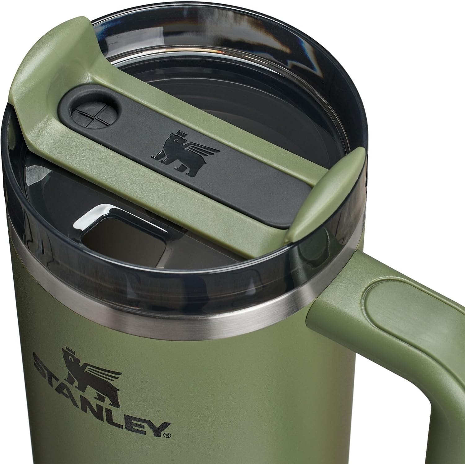 image:imageSTANLEY Quencher H20 Flow State Tumbler 20 oz Frost SprinkleDried Pine