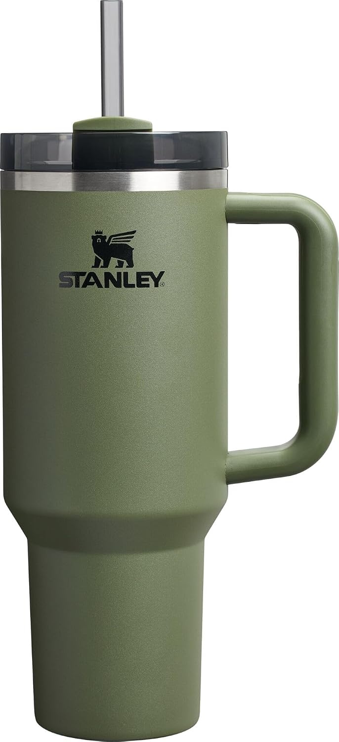 image:imageSTANLEY Quencher H20 Flow State Tumbler 20 oz Frost SprinkleDried Pine